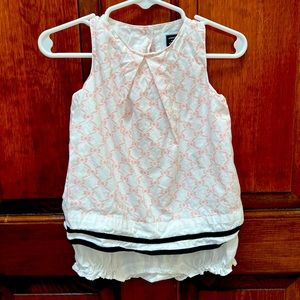 Janie and Jack one piece summer romper